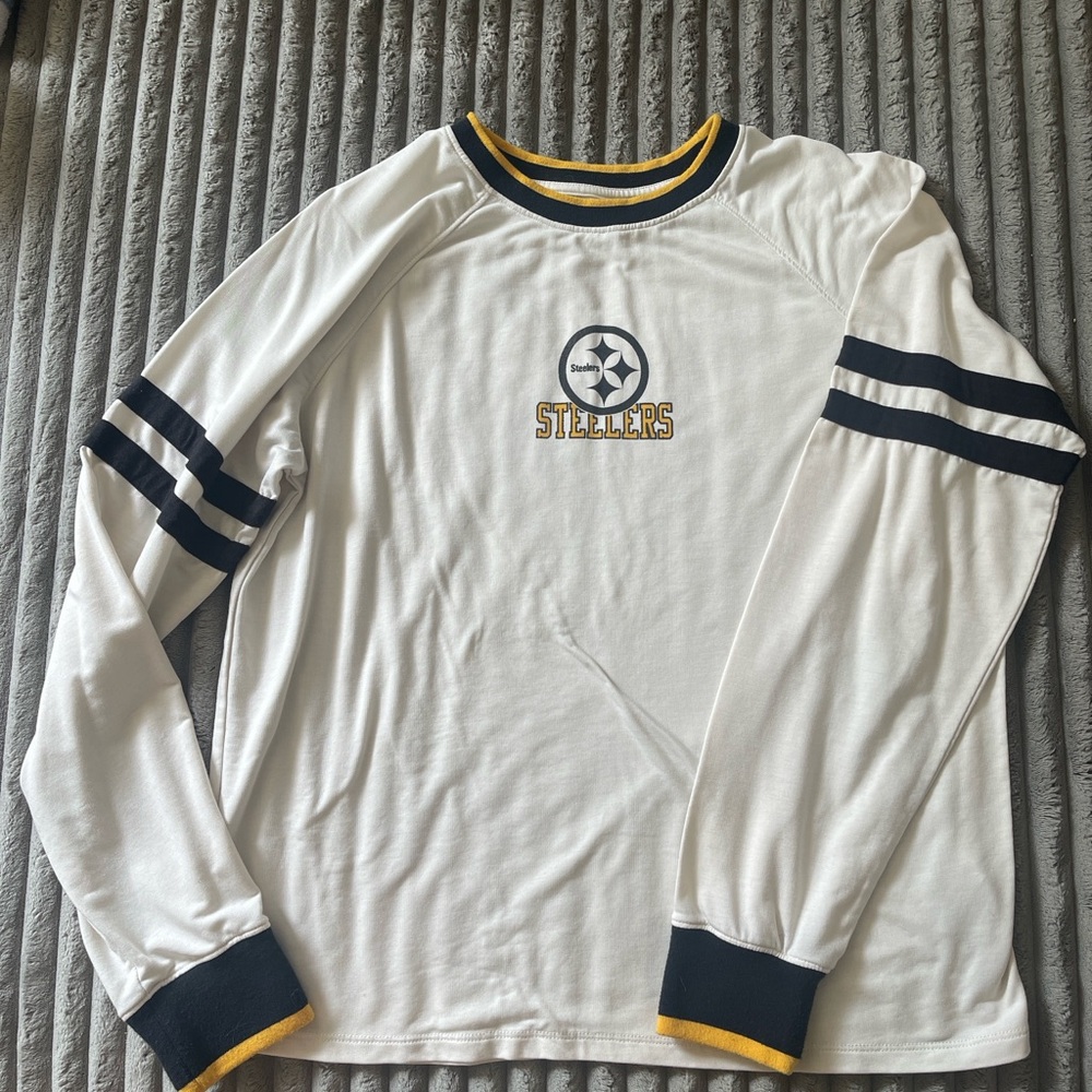 Steelers Cream/Black/Yellow long sleeve